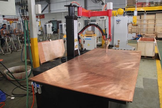 Διπλή κεφαλή 50HZ 2.2KN Table Top Spot Welding Machine DC μετατροπέας